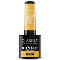 Claresa rainbow jello base coat yellow 5ml
