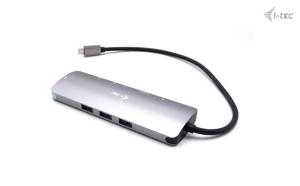 i-tec Metal USB-C Nano dockingstation 4K HDMI LAN + Stroomvoorziening 100 W
