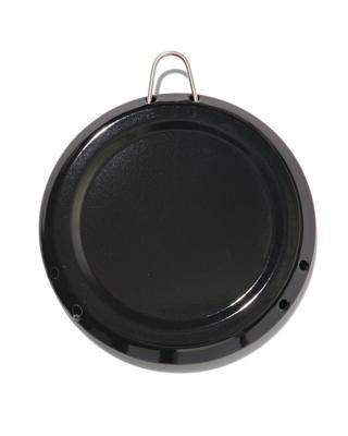 HEMA Sudderplaatje Ø16cm metaal (zwart)