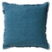Dutch Decor - BURTO - Kussenhoes 45x45 cm - gewassen katoen - Provincial Blue - lichtblauw - thumbnail