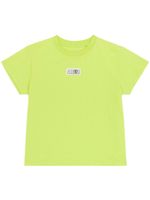 MM6 Maison Margiela t-shirt en coton à logo imprimé - Vert - thumbnail