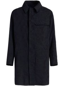 ETRO trench à simple boutonnage - Bleu