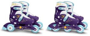 Disney Wish 2 in 1 Tri& Inline Skates Semi-softboot Paars maat 27-30