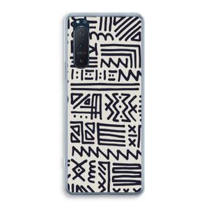 Marrakech print: Sony Xperia 5 II Transparant Hoesje