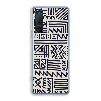 Marrakech print: Sony Xperia 5 II Transparant Hoesje