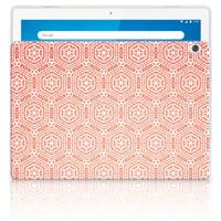 Lenovo Tab M10 Hippe Hoes Pattern Orange