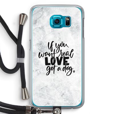 Partner in crime: Samsung Galaxy S6 Transparant Hoesje met koord