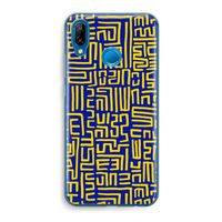 Majorelle Blue Print: Huawei P20 Lite Transparant Hoesje