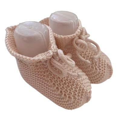 Mac ilusion gebreide slofjes nude