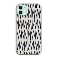 Marrakech Zigzag: iPhone 11 Transparant Hoesje