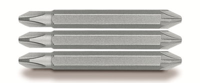 Hikoki Accessoires Bits 1/4" Dubbel Einde Combi Ph/Pz1 / Ph/Pz2 / Ph/Pz3 - 60Mm (3-Stuks) 4100307