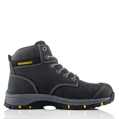 Buckbootz Werkschoen Wizardz WIZL1BLK S3S | Zwart | Maat 43 - 5055138024263