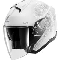 SHARK Skwal Jet SP Lyne, Jethelm of scooter helm, Wit-Zilver-Zilver WSS