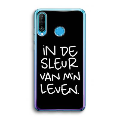 De Sleur: Huawei P30 Lite Transparant Hoesje