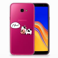 Samsung Galaxy J4 Plus (2018) Telefoonhoesje met Naam Cow - thumbnail