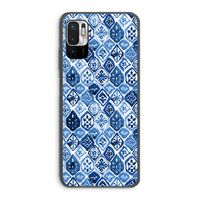 Blauw motief: Xiaomi Redmi Note 10 5G Transparant Hoesje
