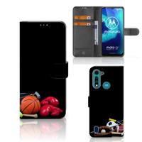 Motorola G8 Power Lite | Wallet Case | met Pasjes | Sports
