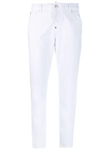 DSQUARED2 jean White Bull à coupe courte - Blanc