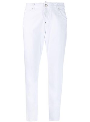 DSQUARED2 jean Bull court - Blanc