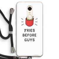 Fries before guys: Xiaomi Redmi 5 Transparant Hoesje met koord
