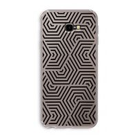 Magic pattern: Samsung Galaxy J4 Plus Transparant Hoesje