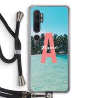 Pacific Dream: Xiaomi Mi Note 10 Pro Transparant Hoesje met koord