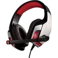 Berserker Gaming FAFNIR Over Ear headset Gamen Kabel Stereo Zwart, Rood Volumeregeling - thumbnail