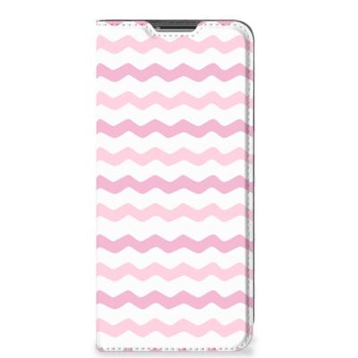 OPPO Find X5 Lite | Reno7 5G | Hoesje met Magneet | Waves Roze OPPO Find X5 Lite | Reno7 5G | Hoesje met Magneet | Waves Roze