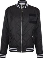 Balmain veste bomber à design matelassé - Noir