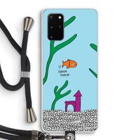 Aquarium: Samsung Galaxy S20 Plus Transparant Hoesje met koord