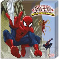 Marvel Spider-Man servetten, 20 stuks
