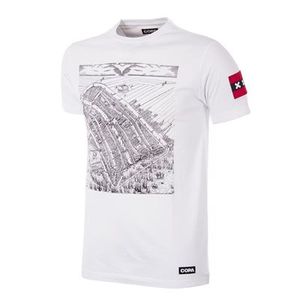 COPA Football - Amsterdam City Map T-Shirt - Wit