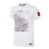 COPA Football - Amsterdam City Map T-Shirt - Wit