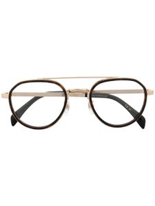 Eyewear by David Beckham lunettes de vue à monture pilote - Noir