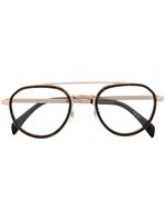 Eyewear by David Beckham lunettes de vue à monture pilote - Noir