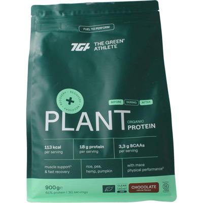 Green Athlete Whey plant protein choco bio Green Athlete Whey plant protein choco bio