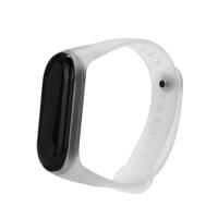 Armband horloge Silicone rubber polsbandje Wrist band riem vervanging voor Xiaomi mi band 3 (transparant)
