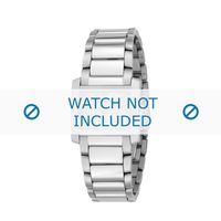 Armani horlogeband AR-5696 Staal Zilver 16mm