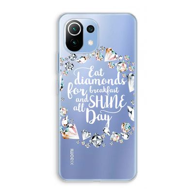 Diamonds: Xiaomi Mi 11 Lite Transparant Hoesje