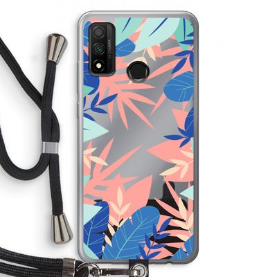 Tropisch: Huawei P Smart (2020) Transparant Hoesje met koord