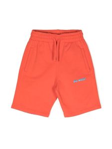 Off-White Kids short à lien de resserrage - Rouge