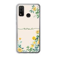 Gele bloemen: Huawei P Smart (2020) Transparant Hoesje