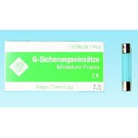 Glaszekeringen 6 x 32mm traag 10,0A doosje (10 stuks)