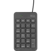 Trust Xalas Numeriek toetsenbord USB Zwart