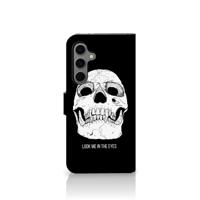 Telefoonhoesje met Naam Samsung Galaxy S24 FE Skull Eyes