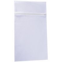 MSV Waszak voor kwetsbare kleding wasgoed/waszak - wit - XL size - 60 x 90 cm - thumbnail