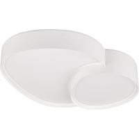 LED Plafondlamp 21W - Dimbaar & Kleurinstelbaar - Inclusief Afstandsbediening - Mat Wit