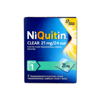 Stap clear 21mg/24 uur 7 Stuks