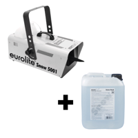 Eurolite Snow 5001 sneeuwmachine 1500W + sneeuwvloeistof 5L