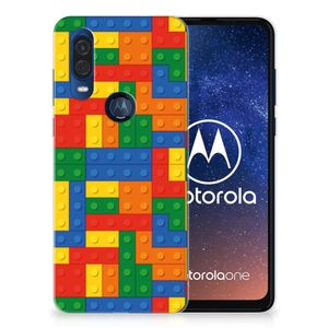 Motorola One Vision TPU bumper Blokken